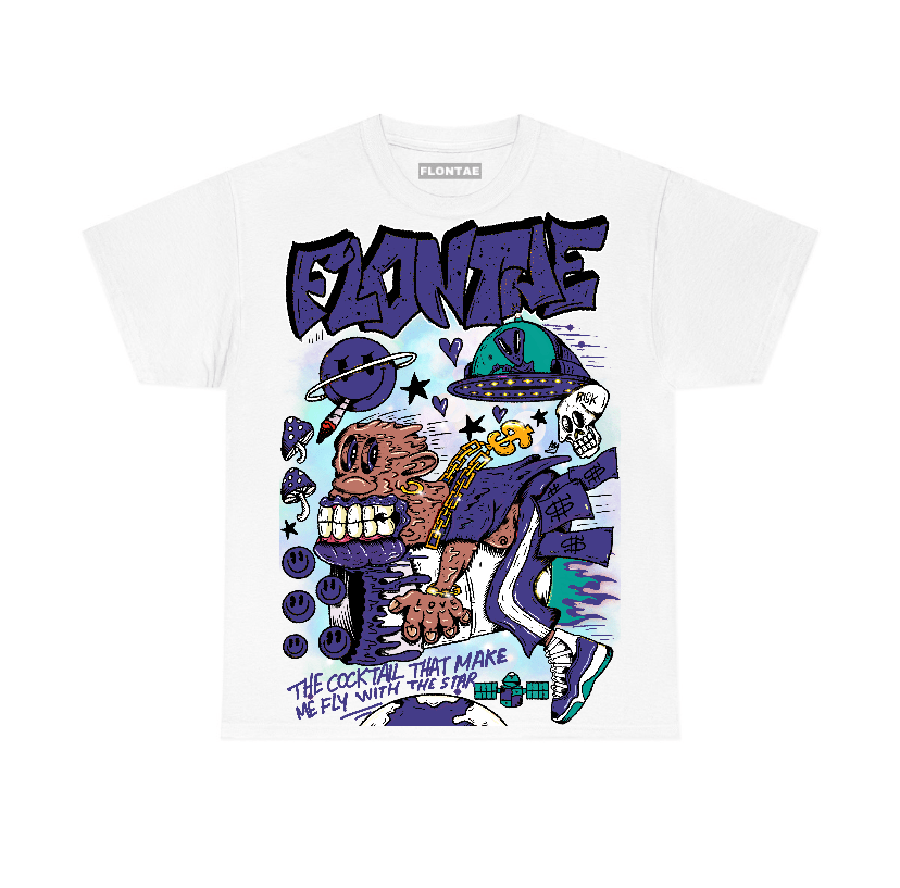 Grape 5s Flontae T-Shirt I Believe Graphic