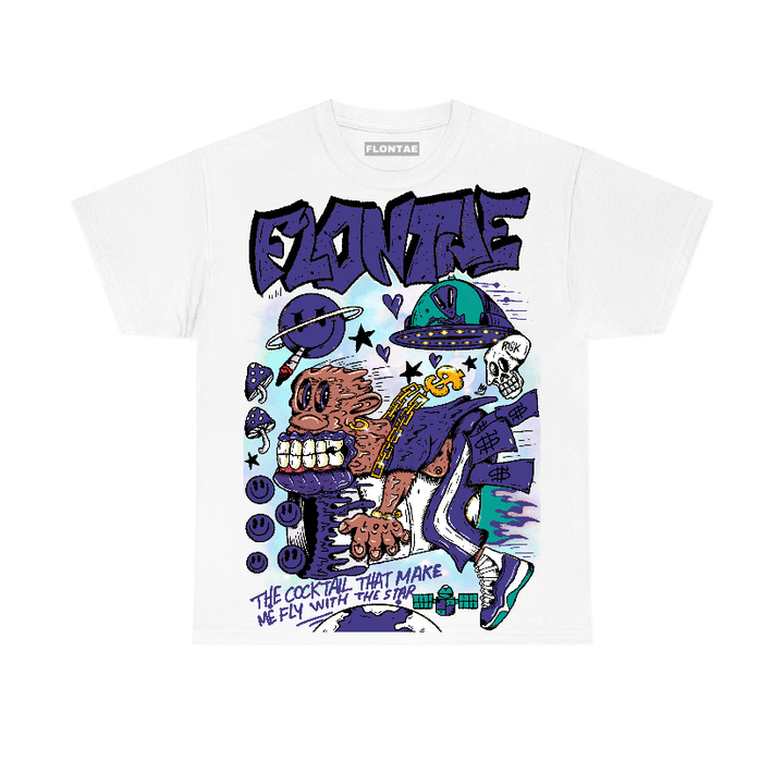 Grape 5s Flontae T-Shirt I Believe Graphic