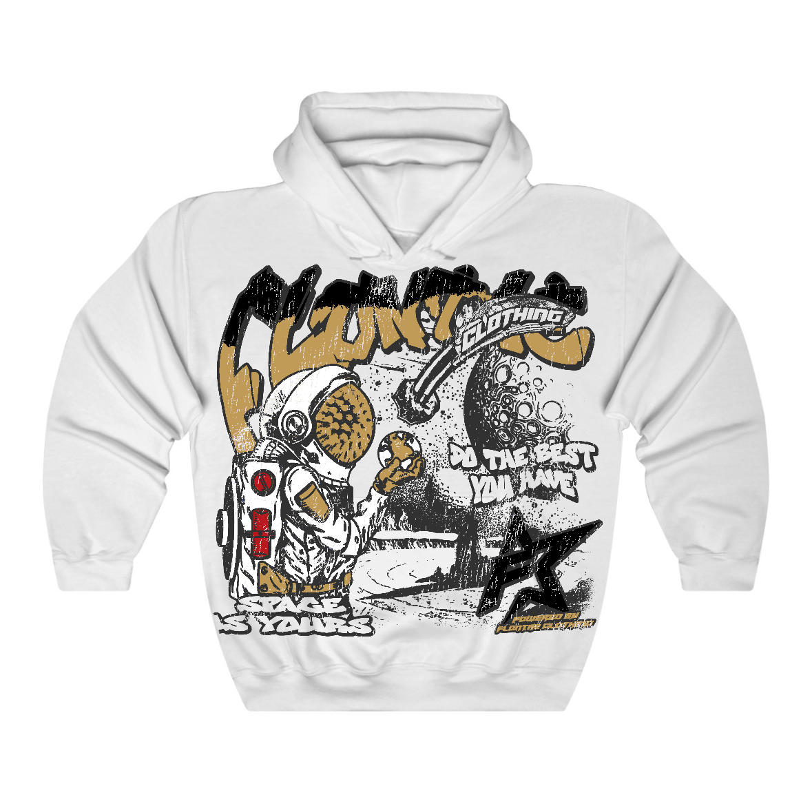 Taxi 12s Flontae Hoodie Space Is Yours Graphic