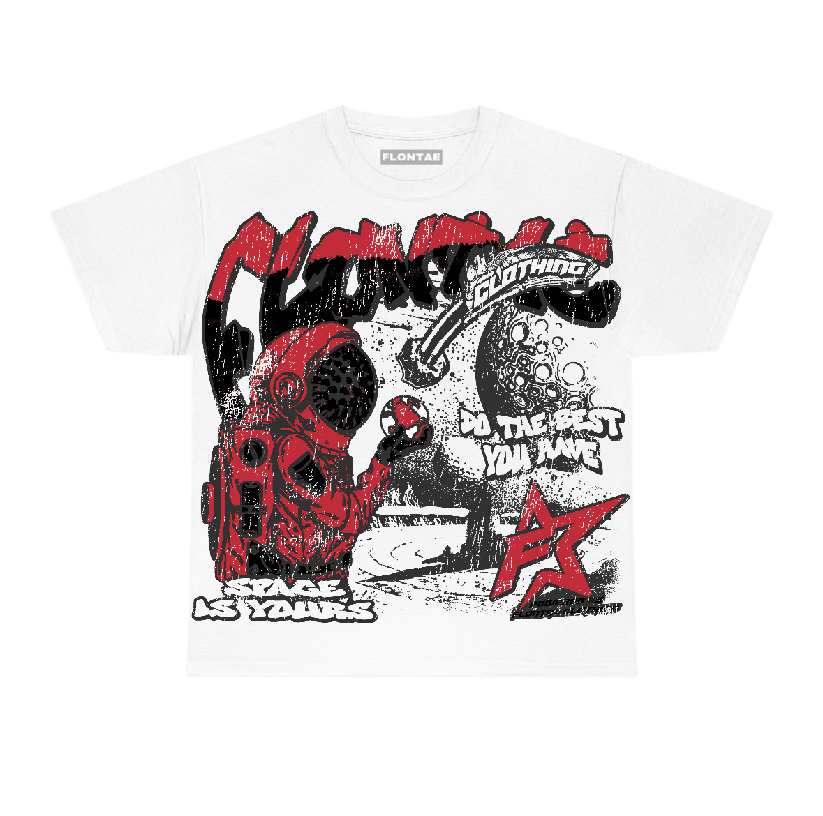 Chicago 1s Low Flontae T-Shirt Space Is Yours Graphic