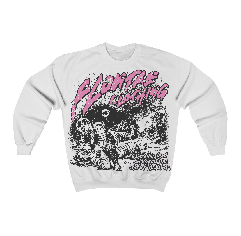 Orchid 4s Flontae Crewneck Sweatshirt I Want To Know Graphic