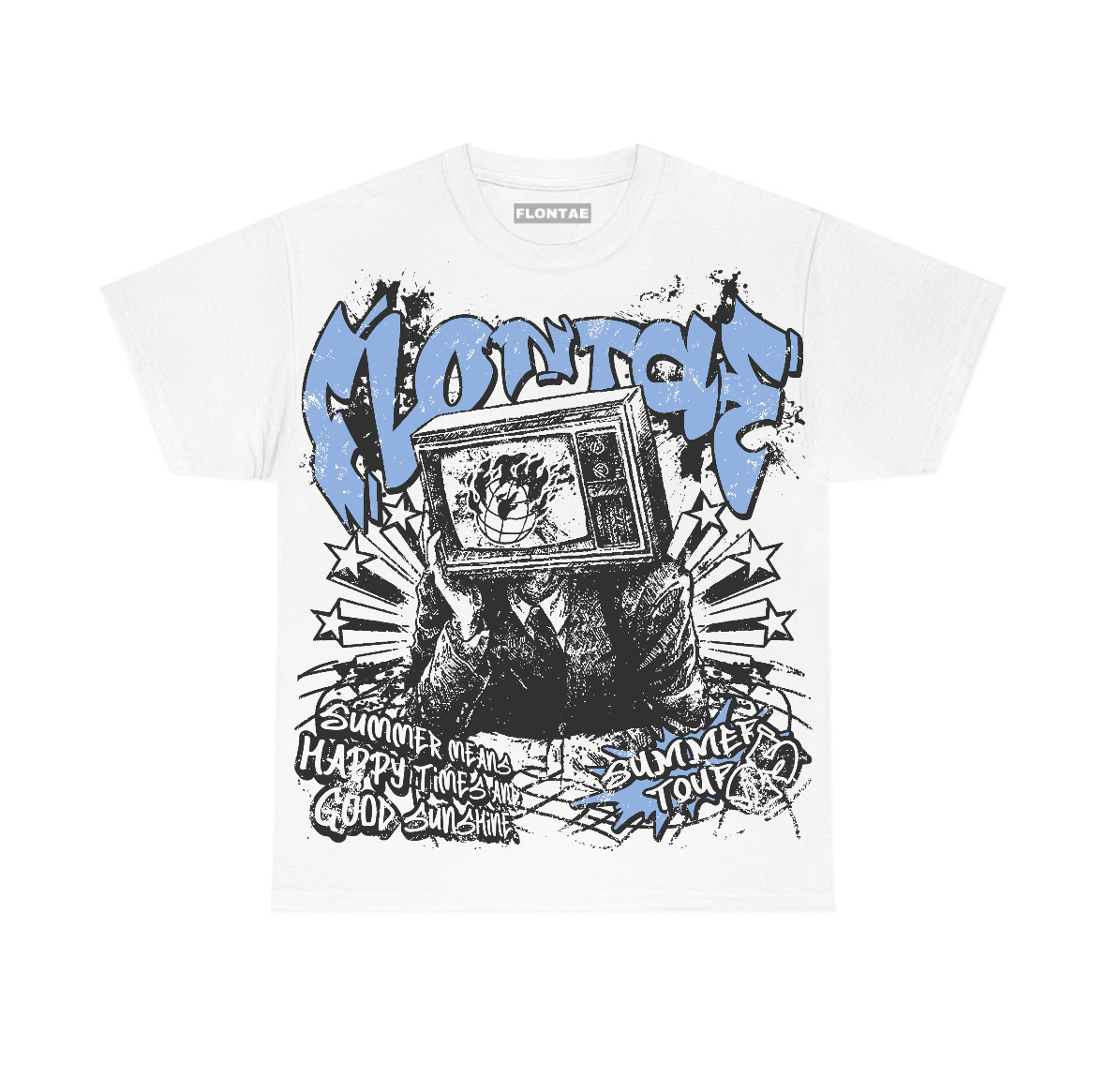 Forget Me Not 4s Flontae T-Shirt Happiness Graphic