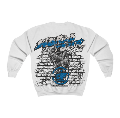 Military Blue 4s Flontae Sweatshirt Stay Out Graphic