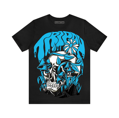 Powder Blue 9s Flontae T-Shirt Trippin Graphic