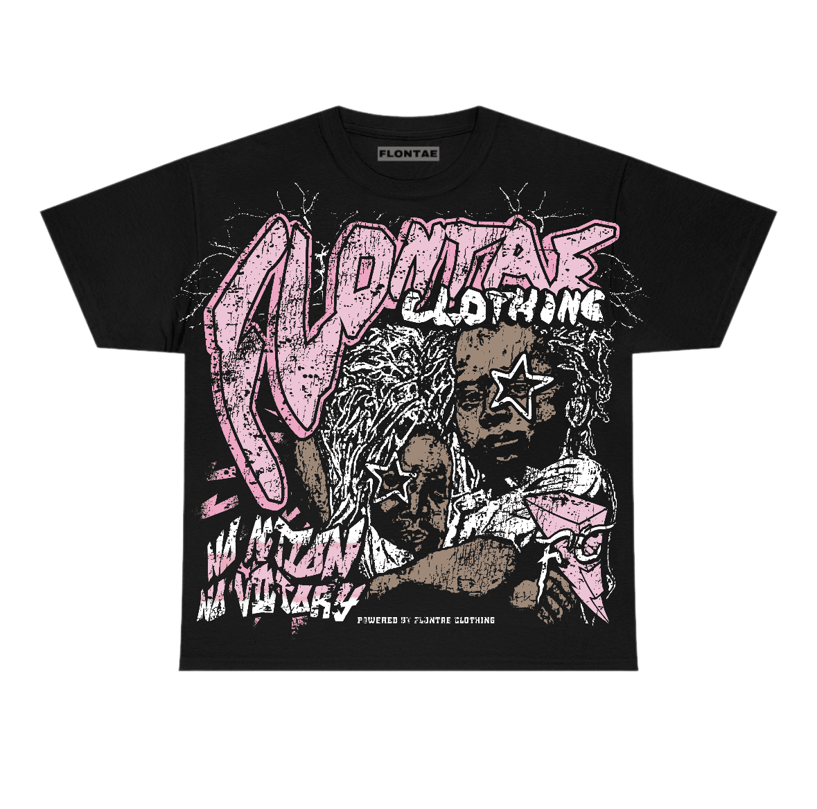 Pearl Pink 12s Flontae T-Shirt No Action Graphic
