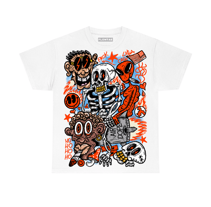 Georgia Peach 3s Flontae T-Shirt Friends Graphic