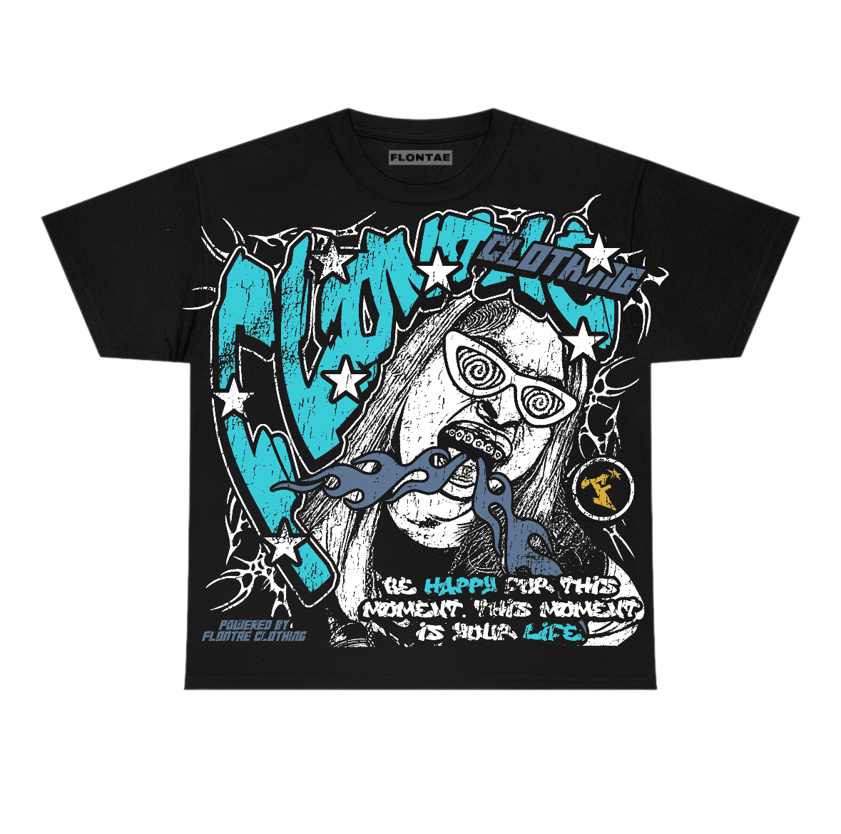 Gamma Blue 11s Flontae T-Shirt Losing It Graphic