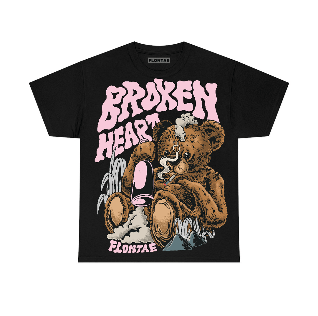 35th Anniversary 5s Flontae T-Shirt Broken Heart Graphic