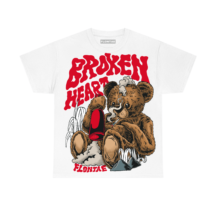 Chicago 13s Flontae T-Shirt Broken Heart Graphic
