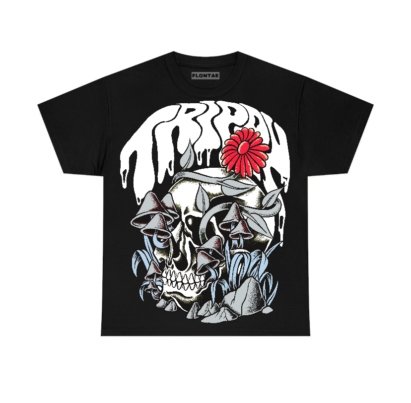 Black Metallic Reimagined 5s Flontae T-Shirt Trippin Graphic