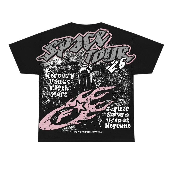 “Pink Foam” 95s Flontae T-Shirt Get Around Graphic