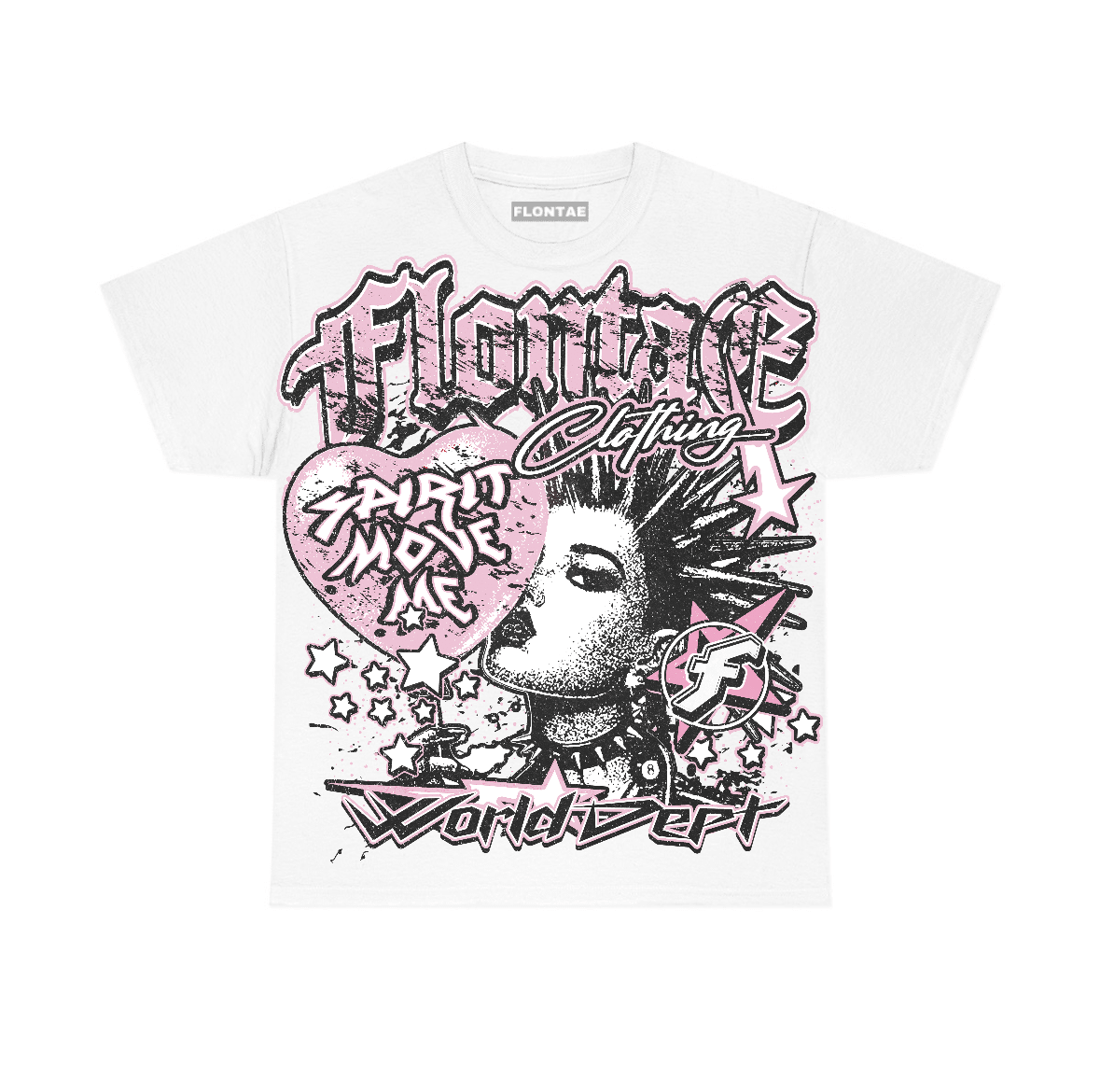 Pearl Pink 12s Flontae T-Shirt Soul Motivation Graphic