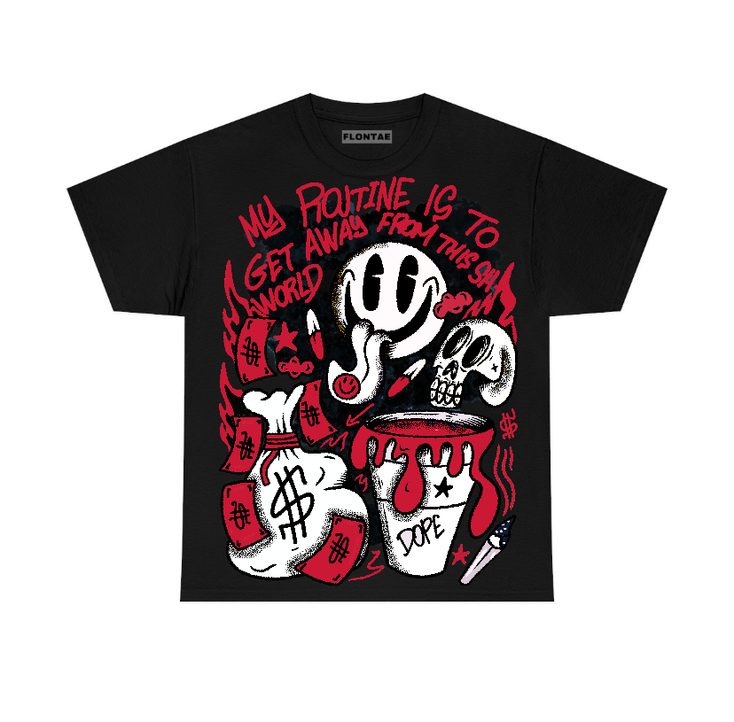 85 Bred 1s Flontae T-Shirt Stay Out Graphic