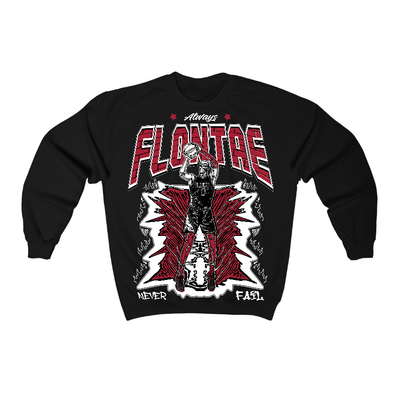 Black Toe 14s Flontae Sweatshirt Never Fail Graphic