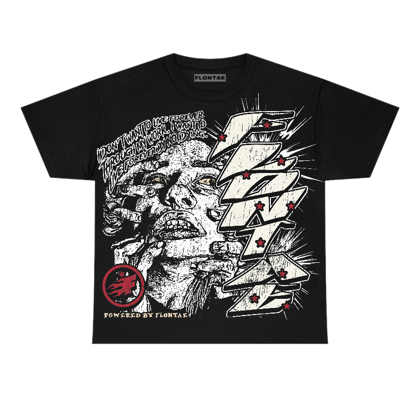 Cinnabar 1s Flontae T-Shirt Forever Graphic