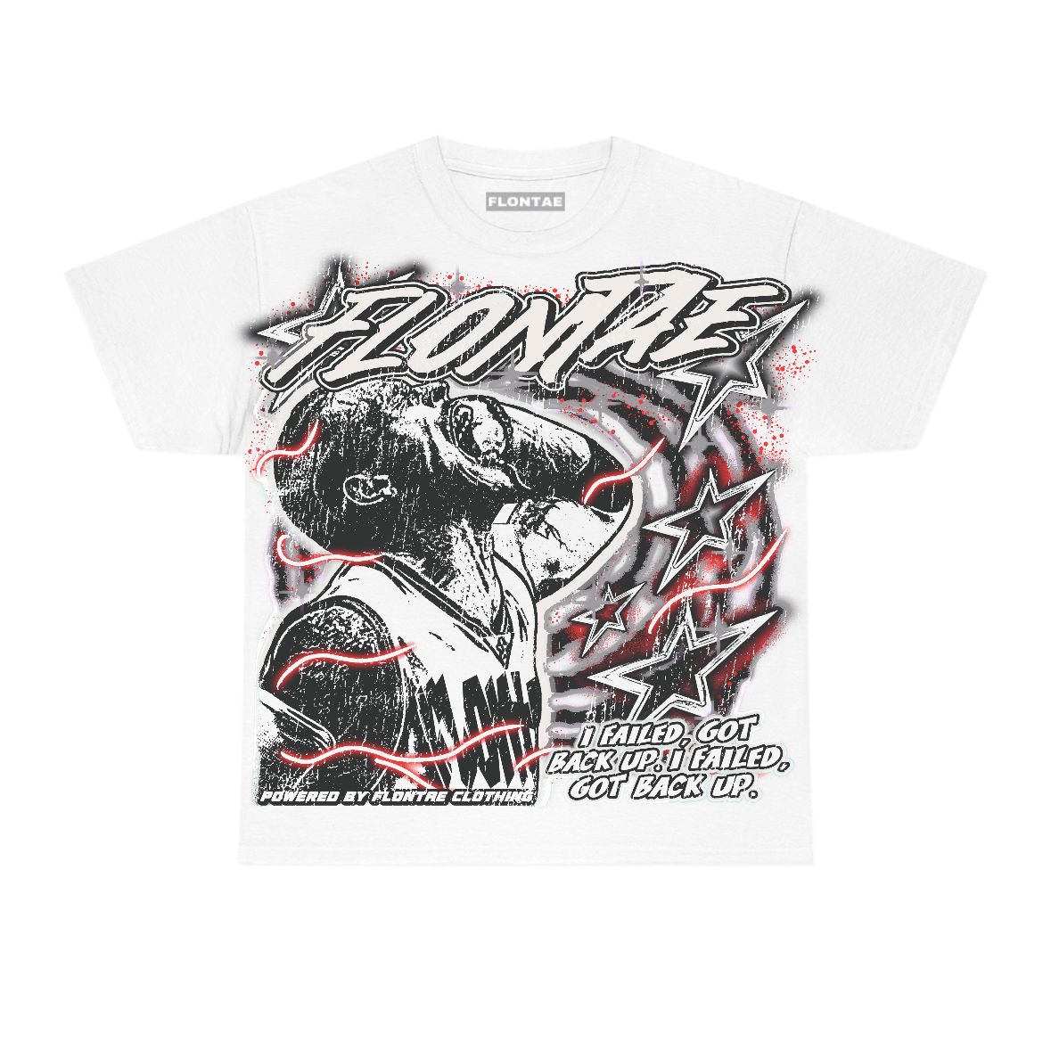 Valentine's Day 4s Flontae T-Shirt Limitless Destiny Graphic