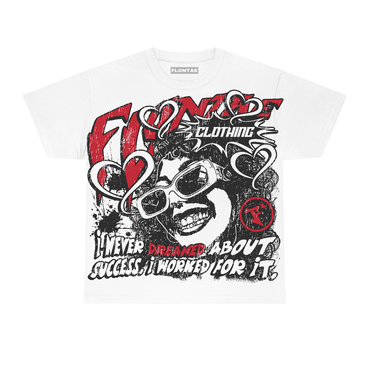 Chicago 1s Low Flontae T-Shirt Never Dream Graphic