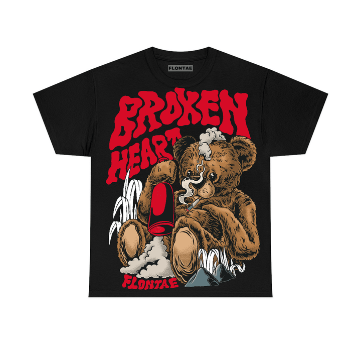 Chicago 13s Flontae T-Shirt Broken Heart Graphic