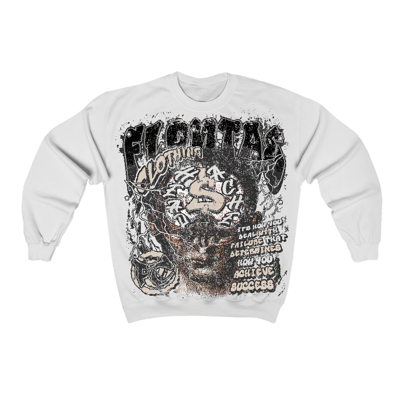 Reverse Metallic 5s Flontae Crewneck Sweatshirt Headstorm Graphic
