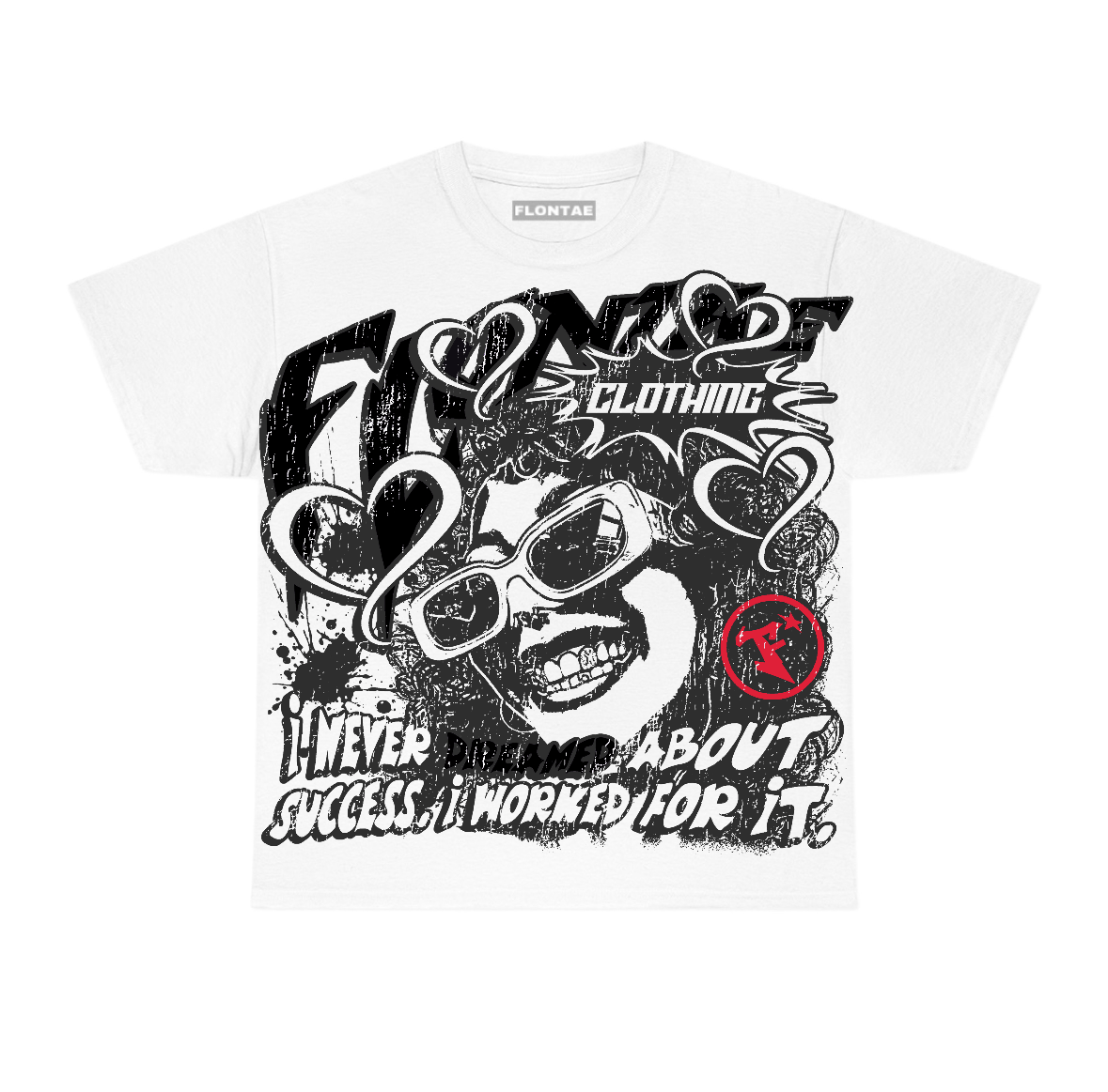 Reverse Infrared 6s Flontae T-Shirt Never Dream Graphic