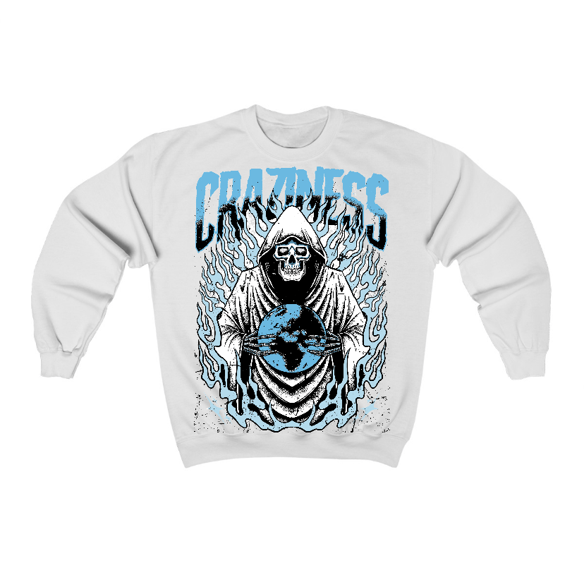 Legend Blue 11s Flontae Crewneck Sweatshirt Craziness Graphic