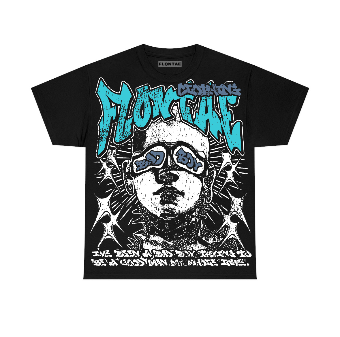 Gamma Blue 11s Flontae T-Shirt Be Good Graphic