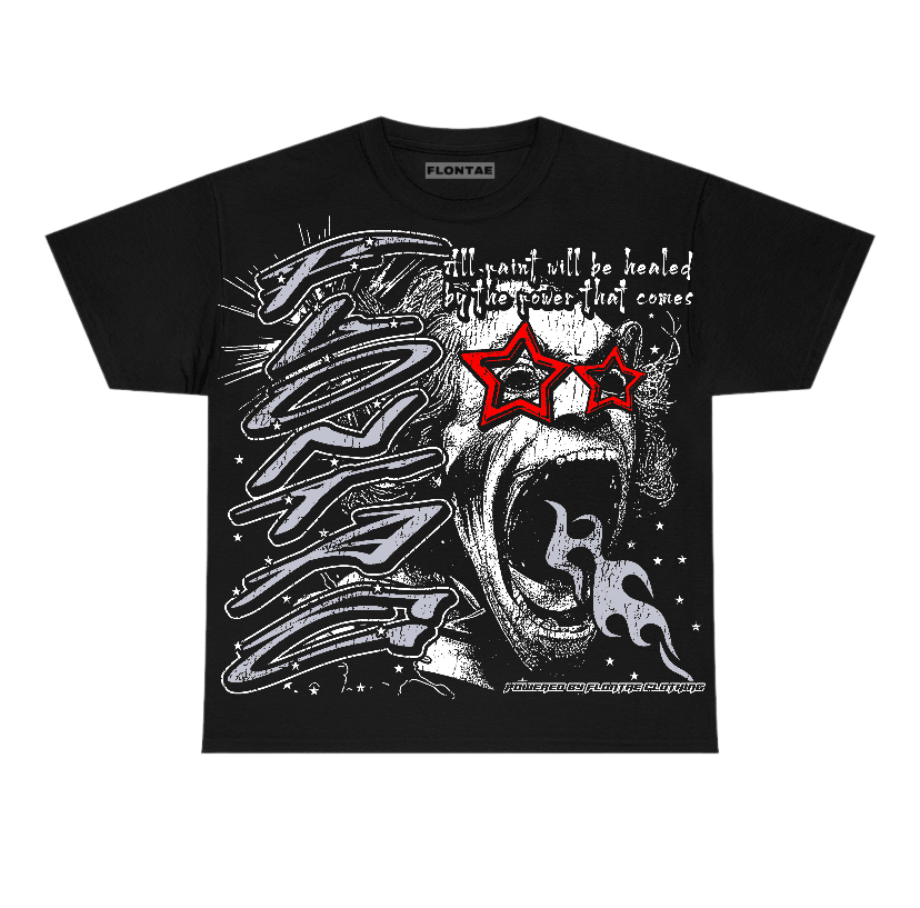 Black Cement 3s Flontae T-Shirt Wonder Graphic