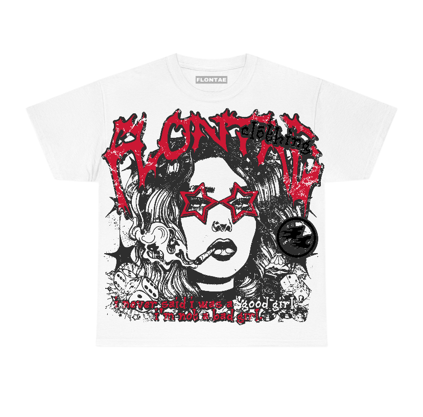 85 Bred 1s Flontae T-Shirt Keep Quiet Graphic