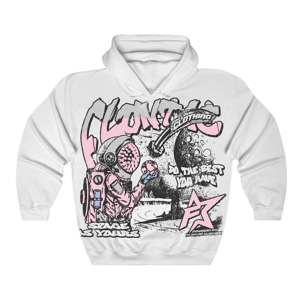 35th Anniversary 5s Flontae Hoodie Space Is Yours Graphic