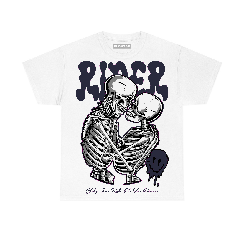 Midnight Navy 1s Flontae T-Shirt Rider Graphic