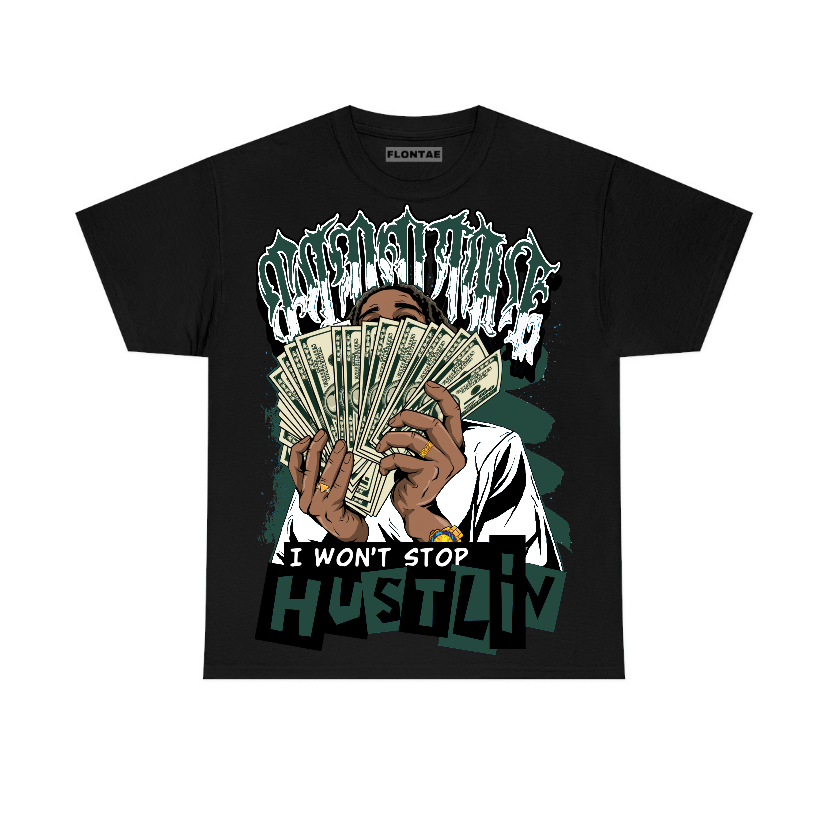 Oxidized Green 4s Flontae T-Shirt Hustlin Graphic