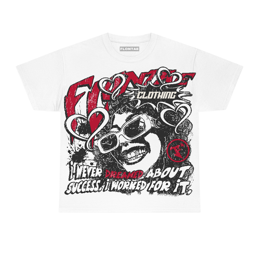 Black Toe Reimagined 1s Flontae T-Shirt Never Dream Graphic