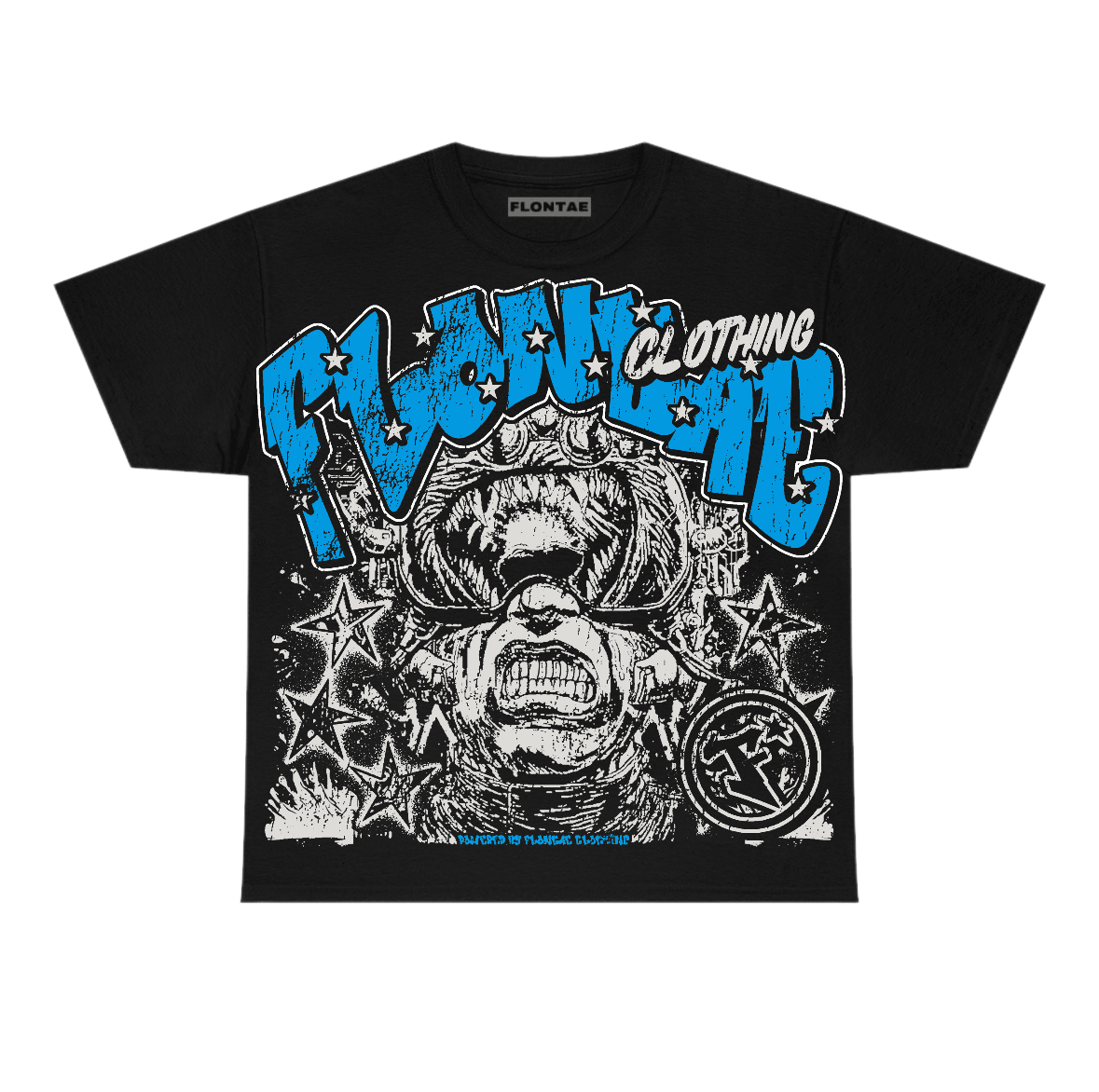 University Blue Reimagined 1s Flontae T-Shirt No Composure Graphic
