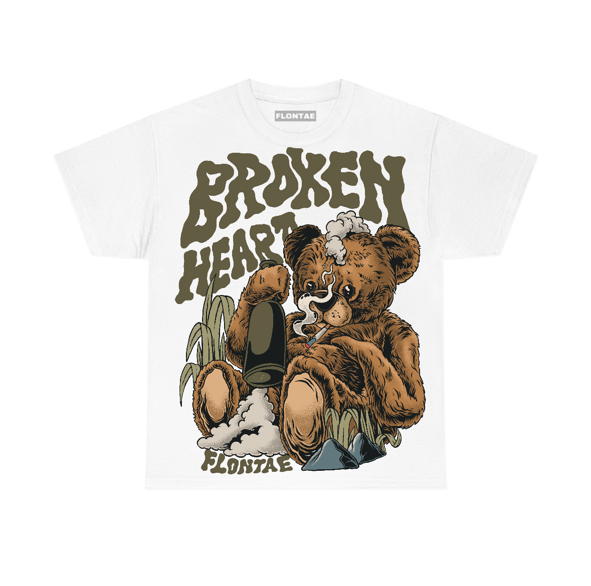 Family Affair 3s Flontae T-Shirt Broken Heart Graphic