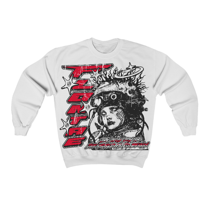 85 Bred 1s Flontae Crewneck Sweatshirt Self Aware Graphic