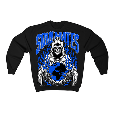 Blueberry 12s Flontae Sweatshirt Soulmates Graphic