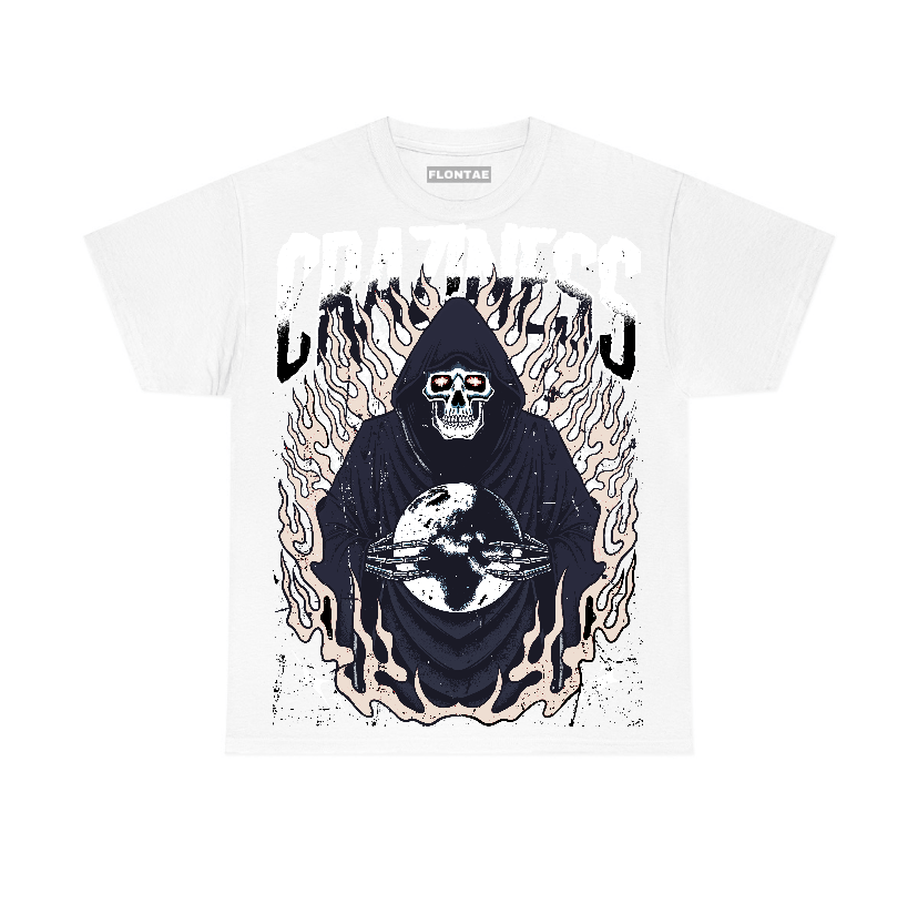 Midnight Navy 1s Flontae T-Shirt Craziness Graphic