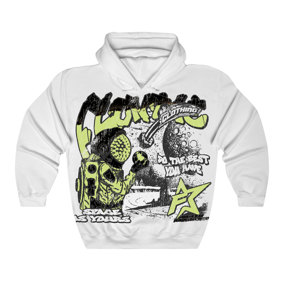 Inner Beast 11s Flontae Hoodie Space Is Yours Graphic