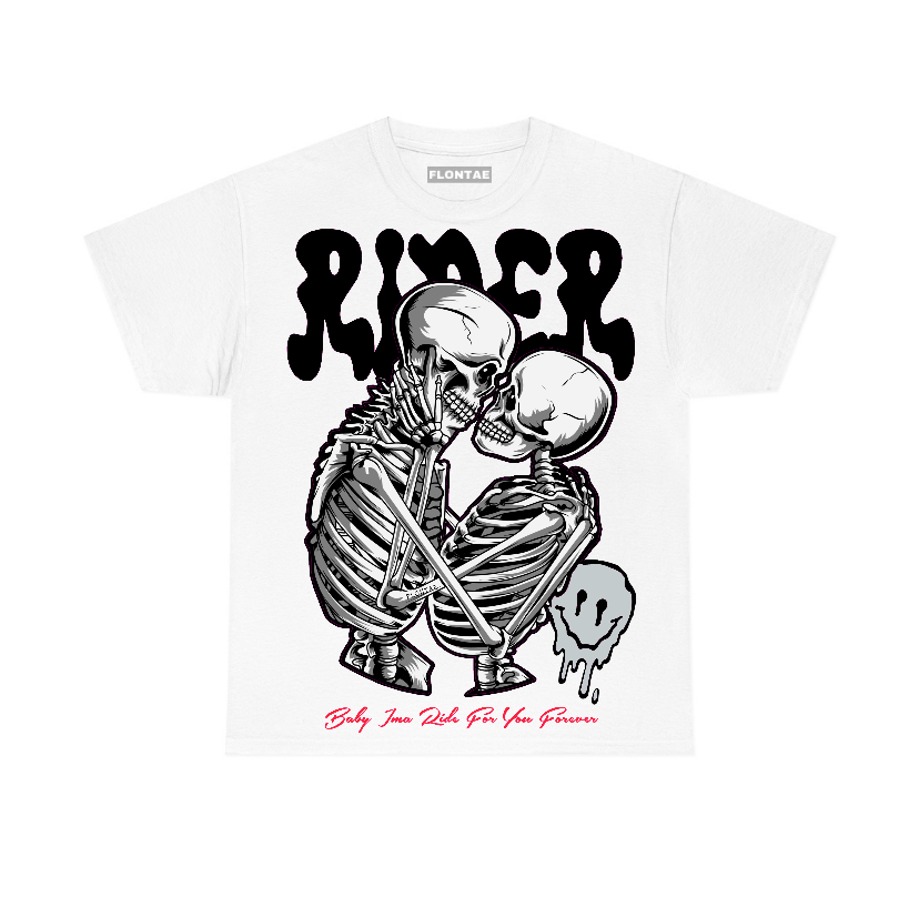 Black Metallic Reimagined 5s Flontae T-Shirt Rider Graphic