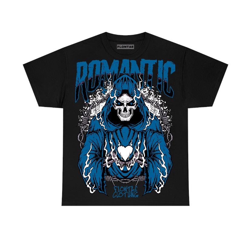 Military Blue 4s Flontae T-Shirt Understand Graphic