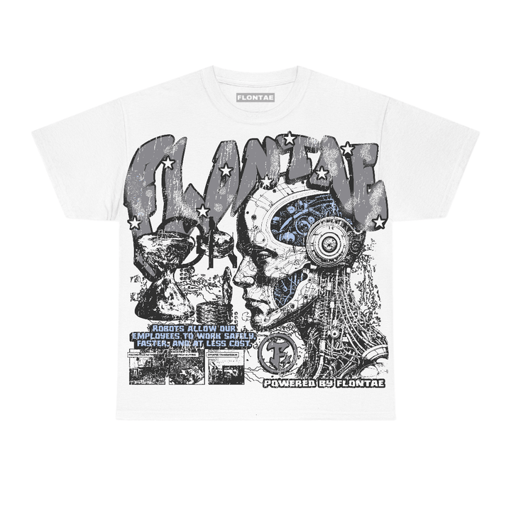 Wolf Grey 5s Flontae T-Shirt Smartness Graphic