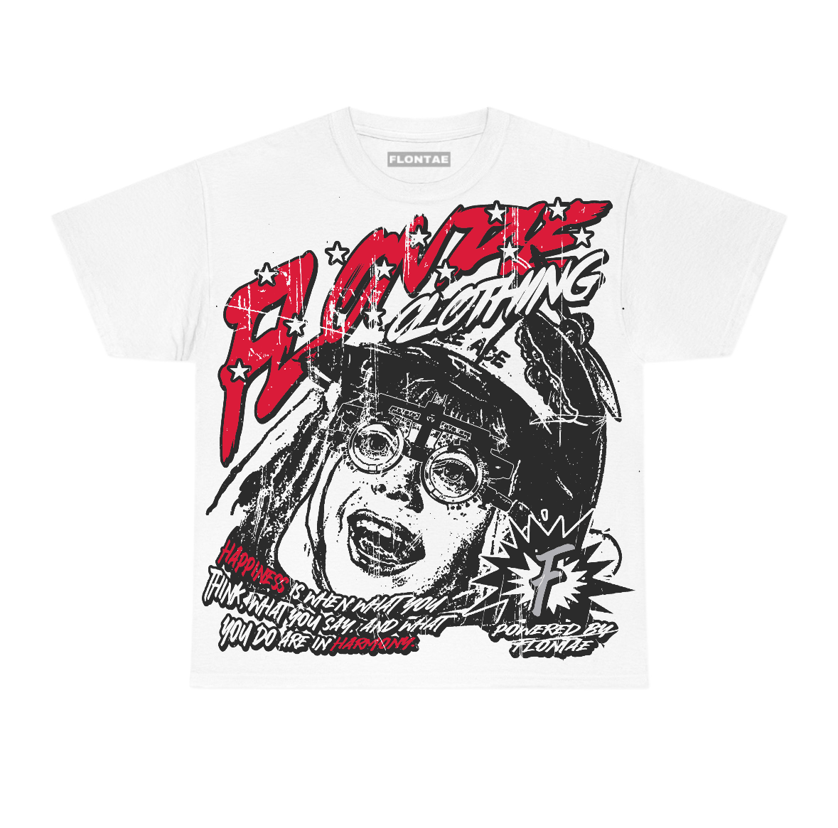 Toro Bravo 4s Flontae T-Shirt Always Smile Graphic