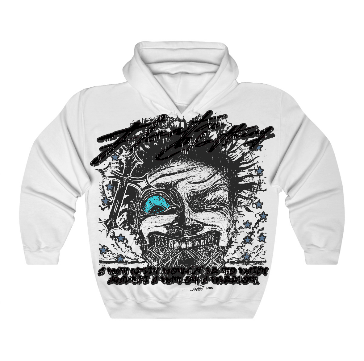 Gamma Blue 11s Flontae Hoodie Nothing Else Graphic