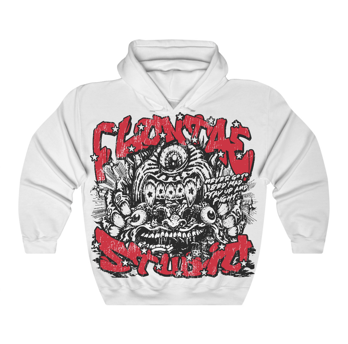 Fire Red “Black Tongue” 5s Flontae Hoodie Seems Fair Graphic