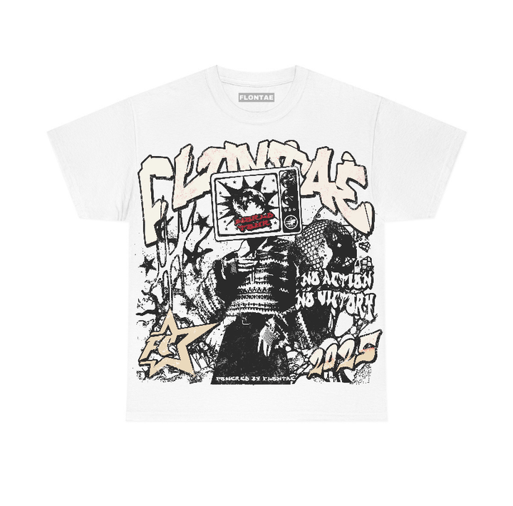 Cinnabar 1s Flontae T-Shirt No Victory Graphic