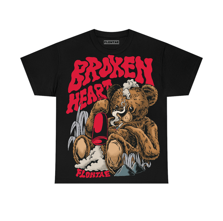 Toro Bravo 4s Flontae T-Shirt Broken Heart Graphic