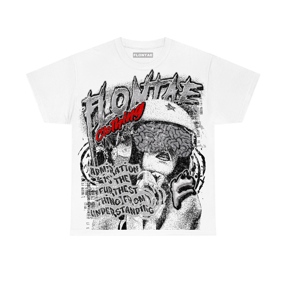 White Cement 4s Flontae T-Shirt Understand Graphic