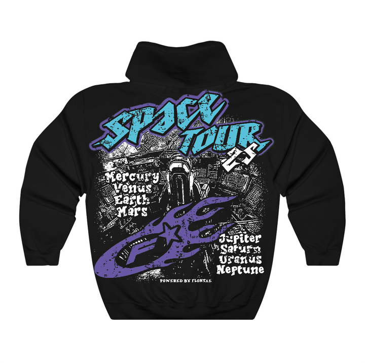 Aqua 8s Flontae Hoodie Get Around Graphic
