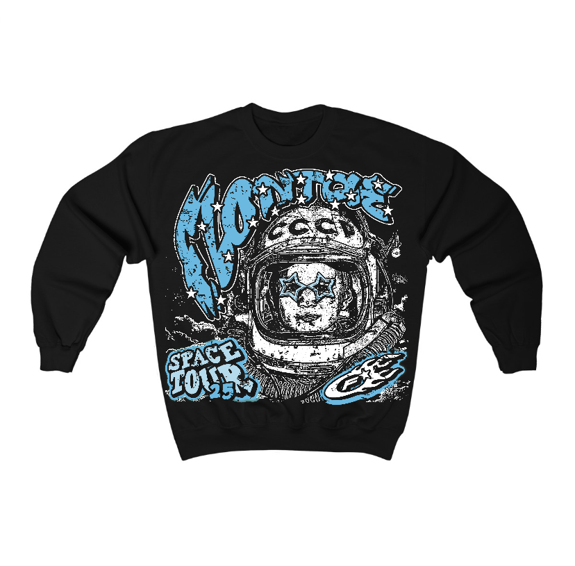 Legend Blue 11s Flontae Crewneck Sweatshirt Get Around Graphic