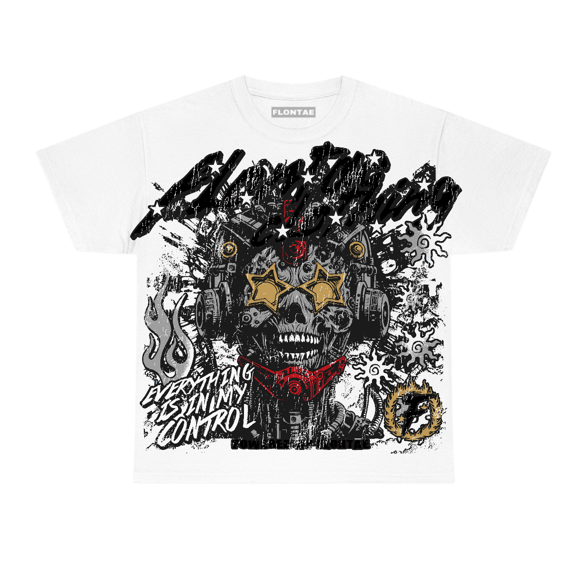 Taxi 12s Flontae T-Shirt My Control Graphic